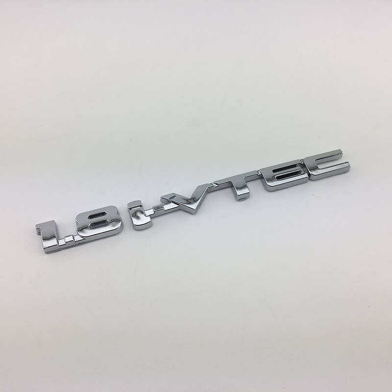 Logo chữ IVTEC cho Honda 8th thế hệ thứ 9 CIVIC dán thân sau Biểu tượng bên 1.8 I-VTEC huy hiệu chuy