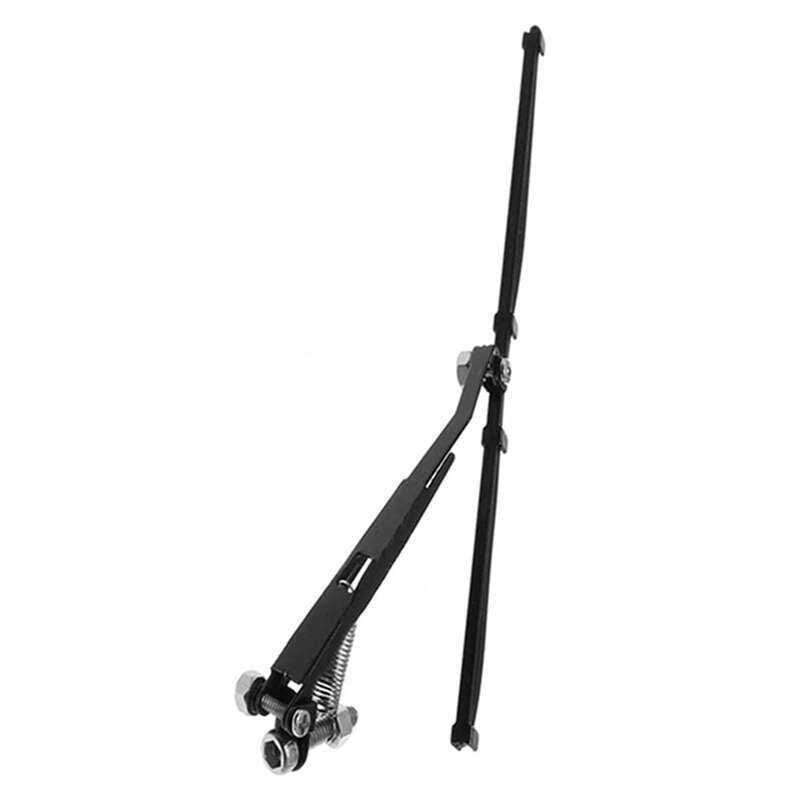 Cần gạt nước kính chắn gió kim loại 3X cho xe bánh xích RC 1 / 10 AXIAL SCX10 TRX4 G500 Phần Auto Pr