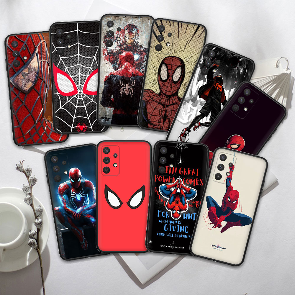 Ốp điện thoại silicon TPU Y8U5 Marvel Spider-Man Samsung Galaxy J2 J5 J7 Prime J7 Core J7Pro J730
