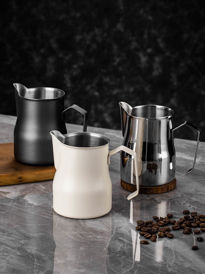 Sản phẩm mới Sản phẩm mới Cốc sữa Espresso Hộ gia đình Thép không gỉ 304 Latte Cup Bụng lớn Latte Sữ