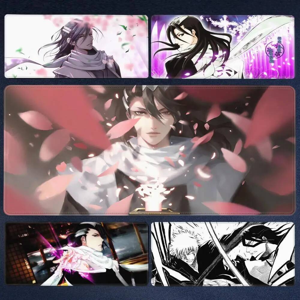 Nóng Tẩy Chuột Miếng Lót Anime Lớn Kuchiki Byakuya Mousepad Manga Bảng Laptop Văn Phòng Cao Su Bàn M