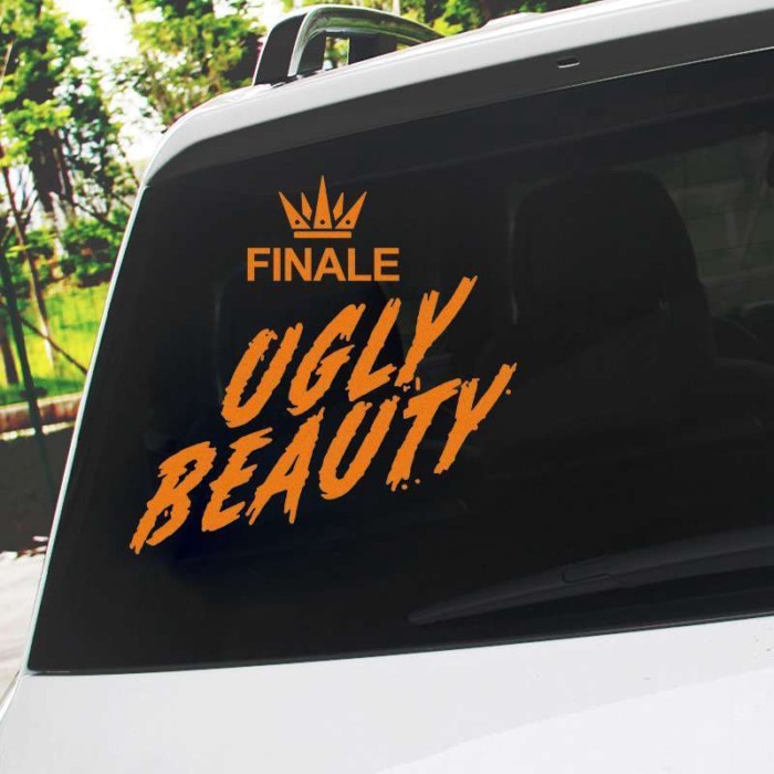 [Nhãn dán xe hơi sáng tạo.] Thích hợp cho jolin Tsai jolin Thân xe UGLYBEAUTY Buổi hòa nhạc Xe thủy 