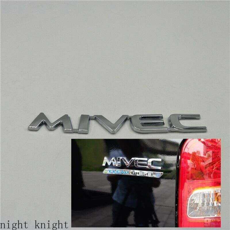 LAIFU cho Mitsubishi Triton L200 Lancer Ralliart Mivec Đuôi Sau Logo Thân Cây Biểu Tượng Tự Động Pro