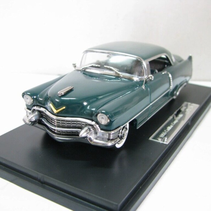GFCC 1: 43 1955 Cadillac Coupe DeVille Cadillac Mẫu xe hợp kim màu xanh đậm