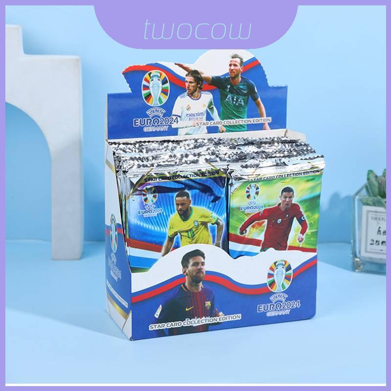 Topnotch Soccer Star Cards Cúp Châu Âu Messi Ronaldo Neymar Bộ bài chơi game sưu tầm