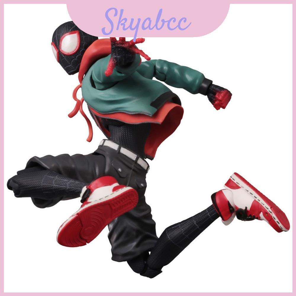 Mô hình nhân vật hành động bằng nhựa Pvc Marvel Shf Spiderman Parallel Universe 2 Miles đích thực