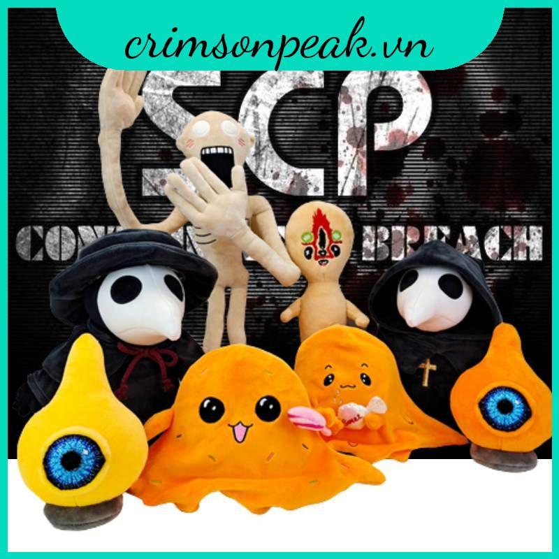 Kids Halloween honor game Plague Doctor Series Siren Head Plush Scp Foundation Plush Doll Scp-999 Sc