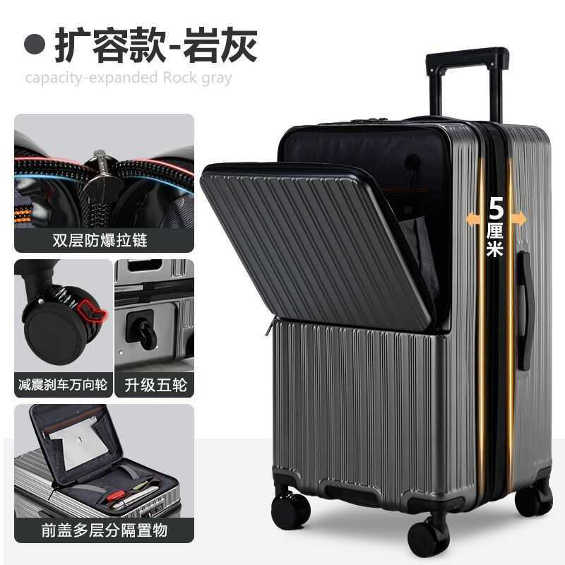 Mới Có Thể Rộng Của Navigator: Vali Mở Phía Trước Dung Tích Lớn 28 Vali Kéo Xách Tay 24 20 Inch, 22 