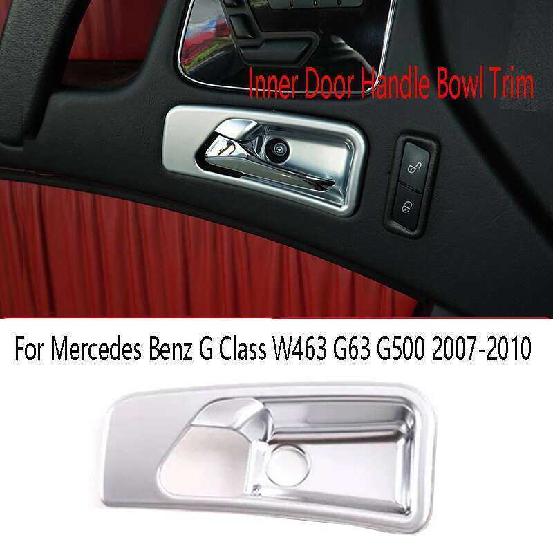 4 Xe Bên Trong Tay Nắm Cửa Bát Bao Viền Cho G Class W463 G63 G500 2007-2010 Auto Pro Zone