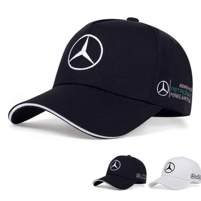 Sản phẩm mới Sản phẩm mới Phong cách mới Mũ bóng chày thêu Logo ô tô Nắp xe Mercedes-Benz Mercedes-B