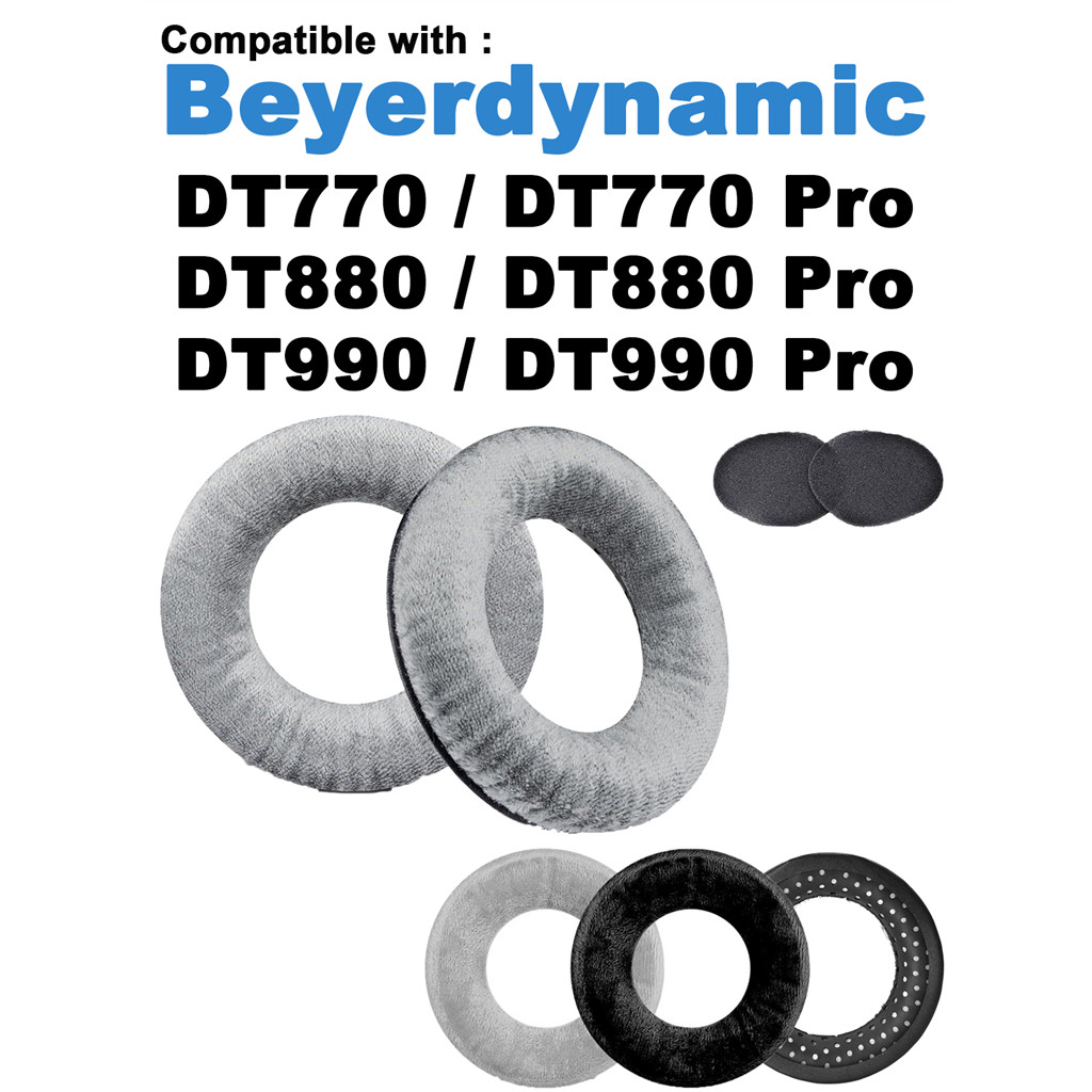 Thích hợp cho Beyerdynamic DT770 / DT770 Pro / DT880 / DT880 Pro / DT990 / DT990 Pro miếng đệm tai n