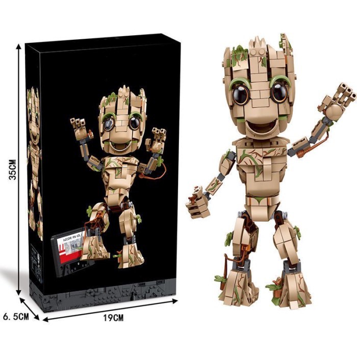 [Hàng có sẵn] Đồ chơi khối xây dựng lắp ráp giáo dục Tree People Quà tặng cho trẻ em