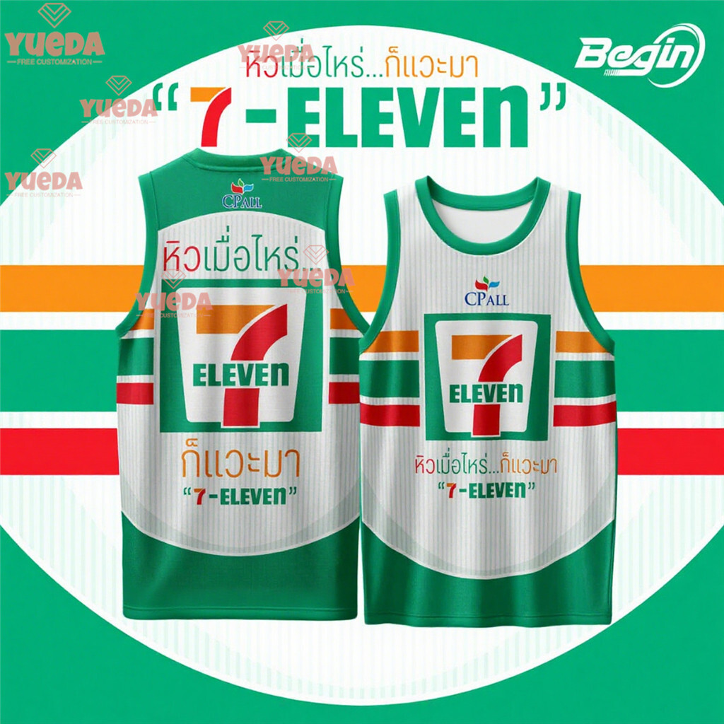 Áo thể thao họa tiết 7-ELEVEN