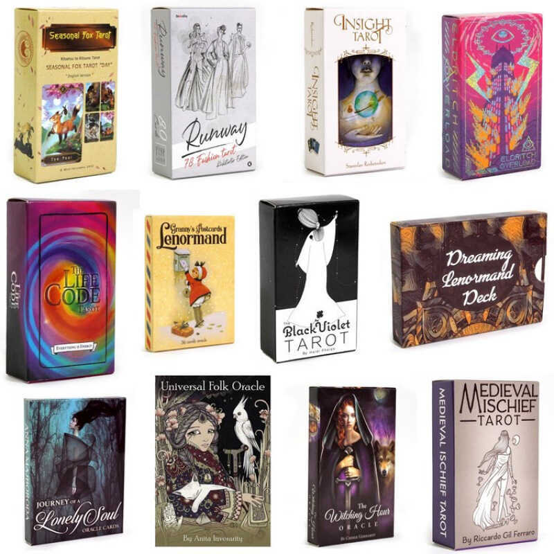 Full Tiếng Anh Tarot Cards Tarot Cards Board Game Cards Oracle Cards Đảng Game Cards