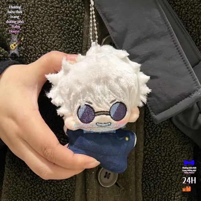 Kho Hà Nội🚚Tượng/búp Bê/mô Hình Sưu Tầm# Spell Return 10cm Cotton Doll Gojo Satoru Xia Youjie Doll P