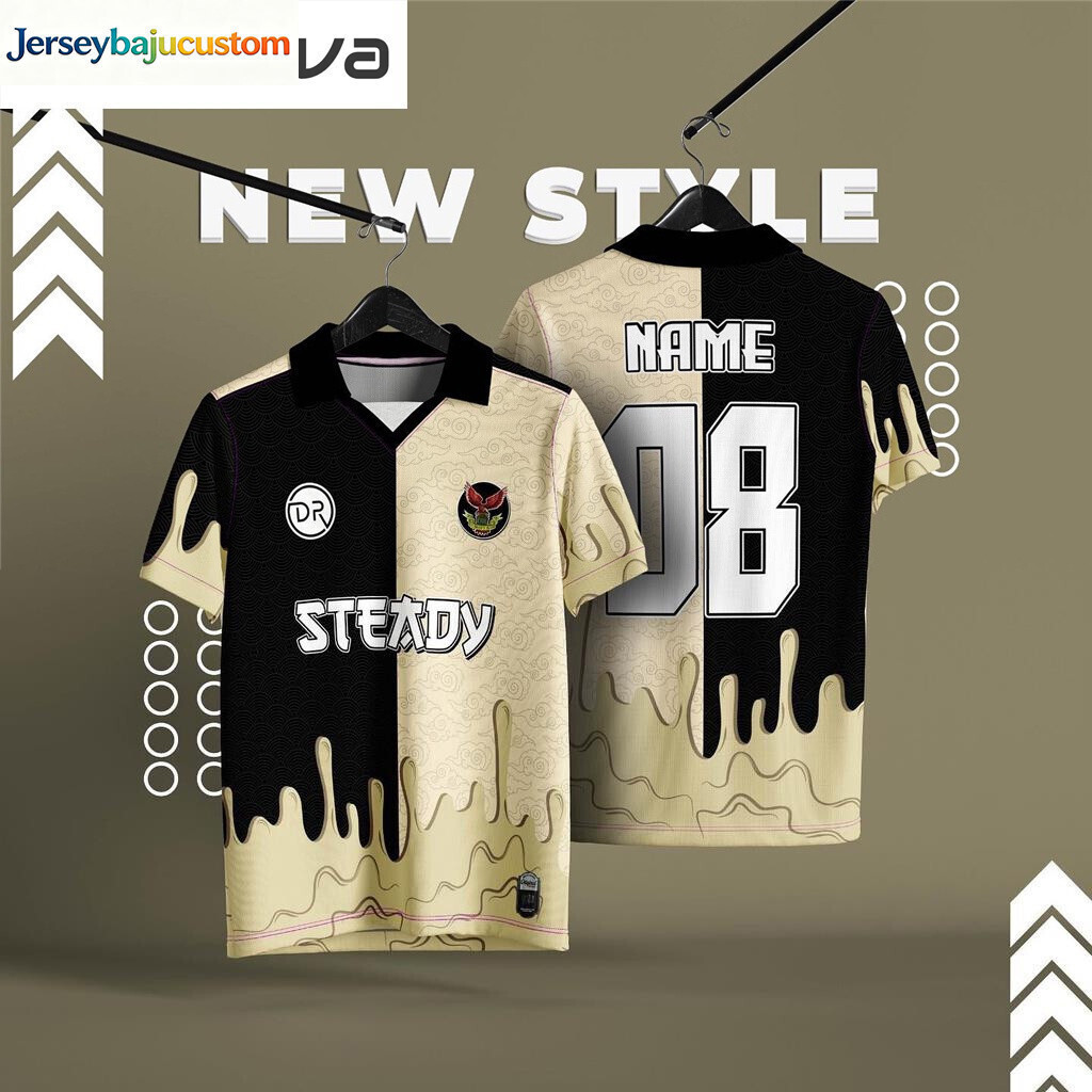 Cá Tính Đội Jersey 2026 Áo nam Malaysia Viral Jersey Ootd Retro Cổ Áo Jersey Nam Nữ