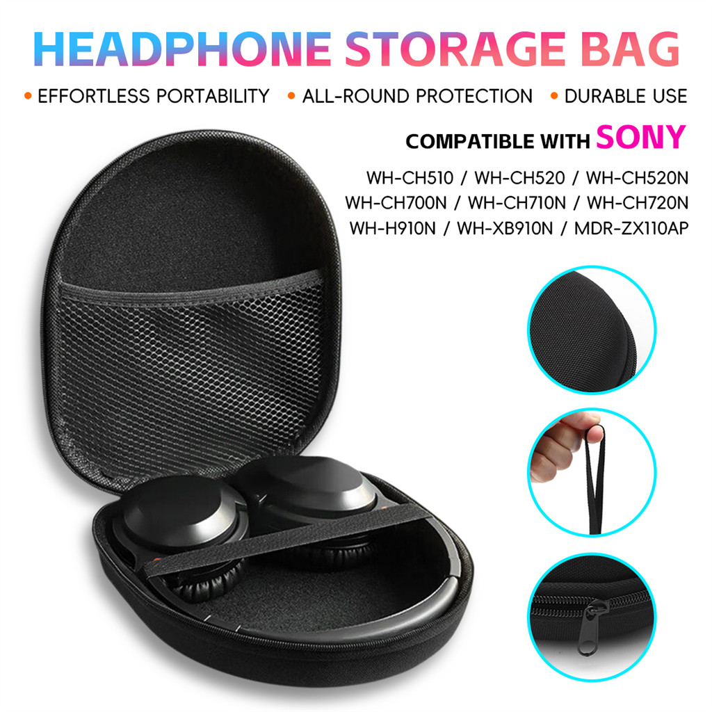 Tương thích với Sony WH CH510 CH520 CH520N CH700N CH710N CH720N H910N XB910N MDR-ZX110AP Hộp đựng ta