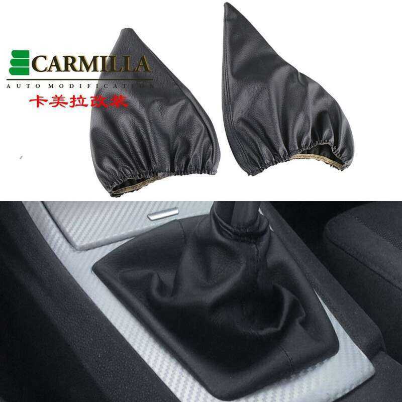 Xe Dịch Chuyển Bánh Răng Dính Chống Bụi Tay Tay Cầm Giả Da Cho Xe BMW E30 E36 E34 E46 Z3 Hướng Dẫn S