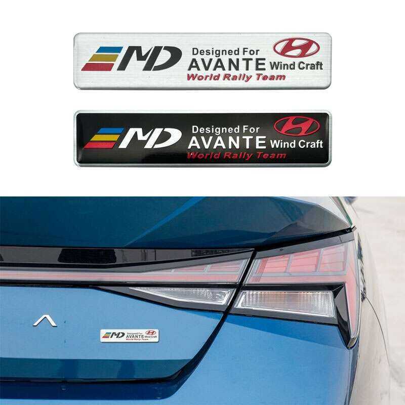 LAIFU Nhôm Xe Decal Logo Huy Hiệu Phụ Kiện Miếng Dán Cho Xe Hyundai Creta Accent Tucson Solaris 2013
