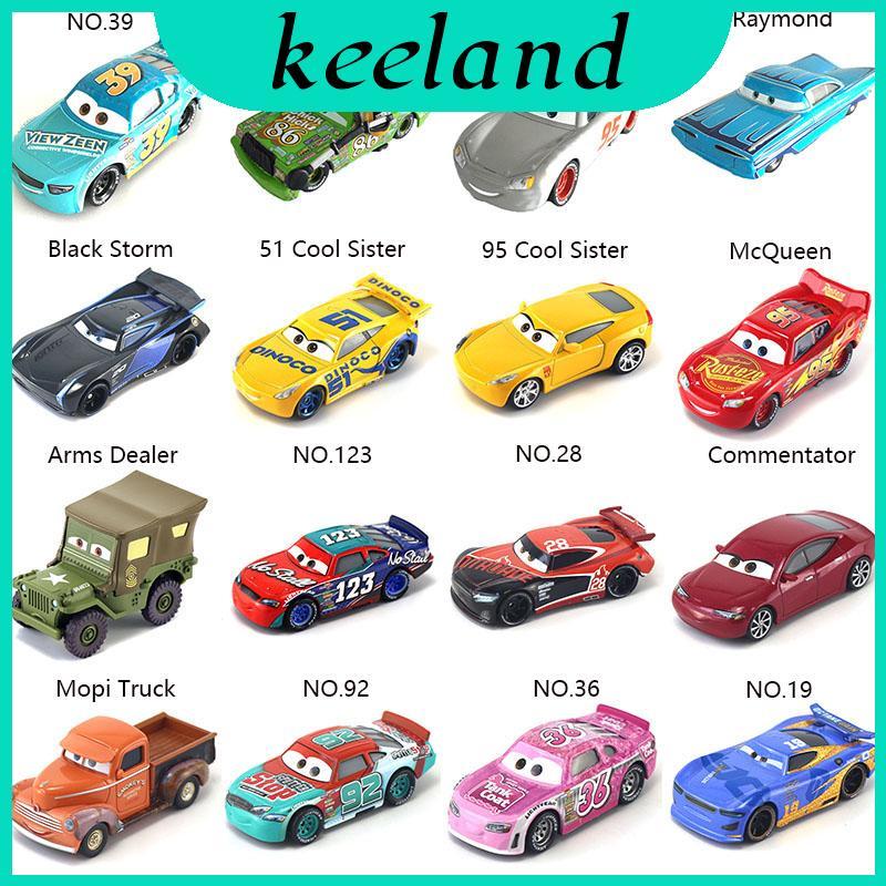 Cars 95 Grey Mcqueen Hợp kim Mcqueen Mcqueen 1st 3rd Racing Sưu tập