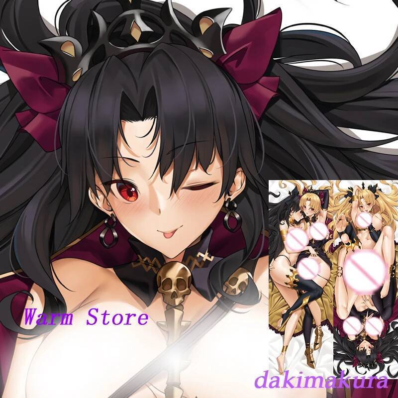 Dakimakura Anime Ishtar Ereshkigal Fate FGO Gối cơ thể cỡ thật in hai mặt