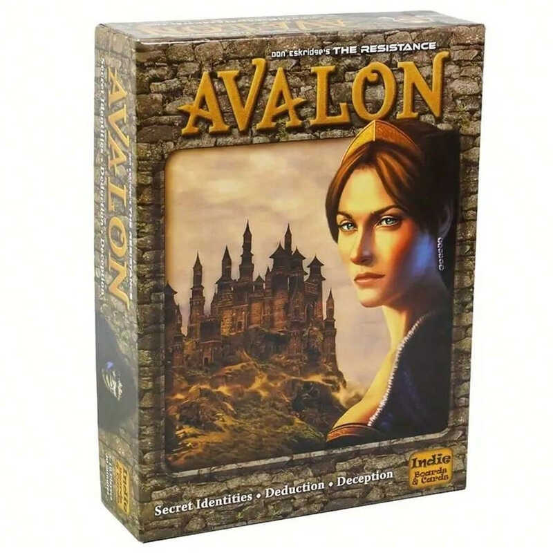 Avalon Series Board Game Chiến lược Thẻ tiếng Anh Avalon Chiến lược cha mẹ và con cái Giải trí Đảng 