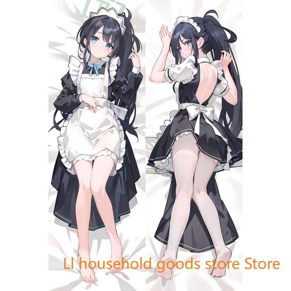 Blue Archive Tendou Arisu Dakimakura Waifu 2WAY Vỏ Gối Anime Trang Trí Đệm