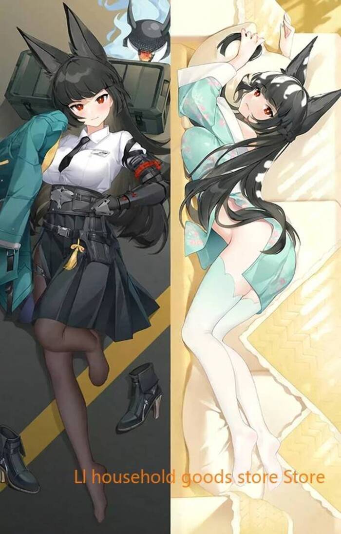 Anime Hoshimi Miyabi Kawaii Dakimakura Cover Cosplay Đạo Cụ Polyester Anime Hai Mặt In Gối