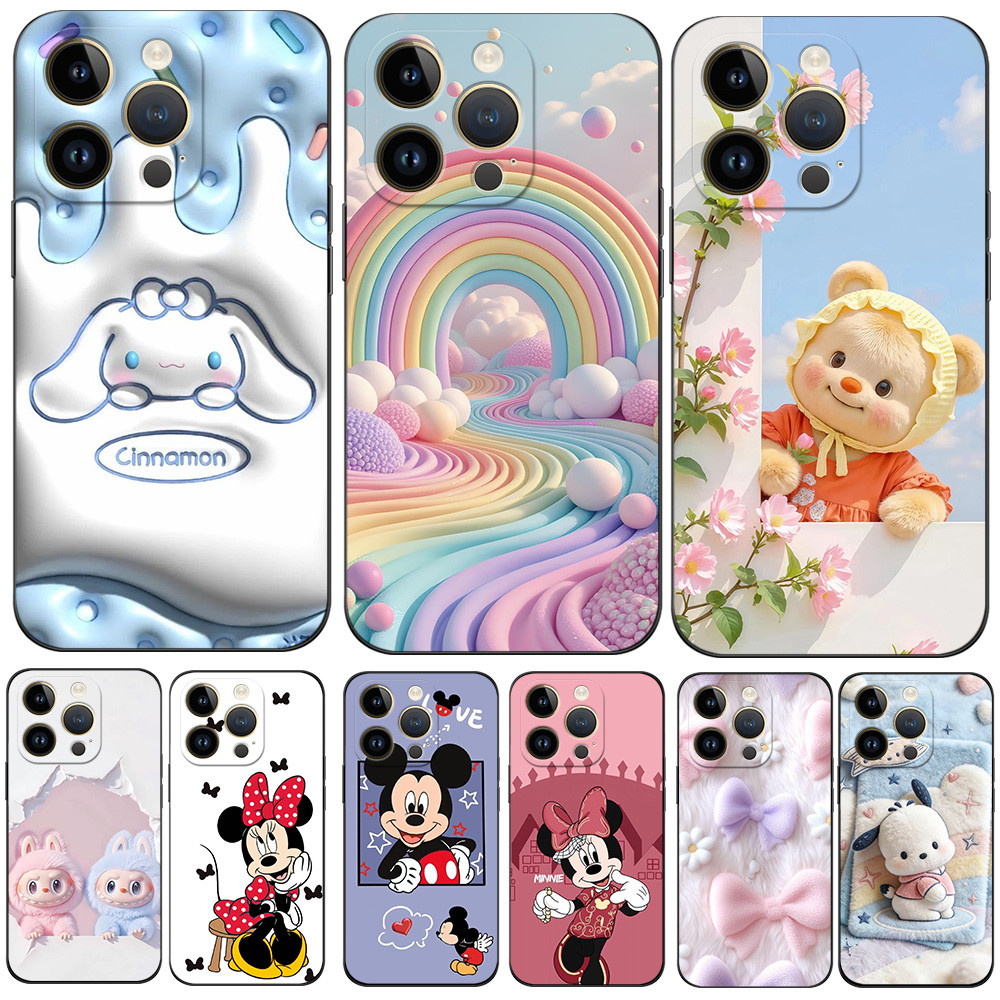 Dành Cho iPhone 16 PLUS Ốp Lưng Cho iPhone 16 Pro Max Điện Thoại Silicon Mềm Bảo Vệ Tpu Ốp Lưng Thần