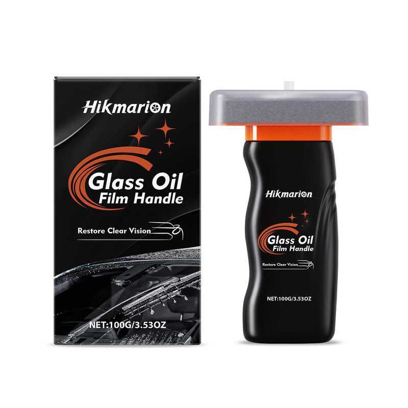 Cọ Loại Bỏ Màng Dầu Kính Hikmarion - Làm Sạch Màng Dầu Trên Kính Xe Và Gương Chiếu Hậu, Mang Lại Tầm