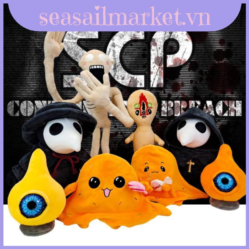 Kids Halloween honor game Plague Doctor Series Siren Head Plush Scp Foundation Plush Doll Scp-999 Sc