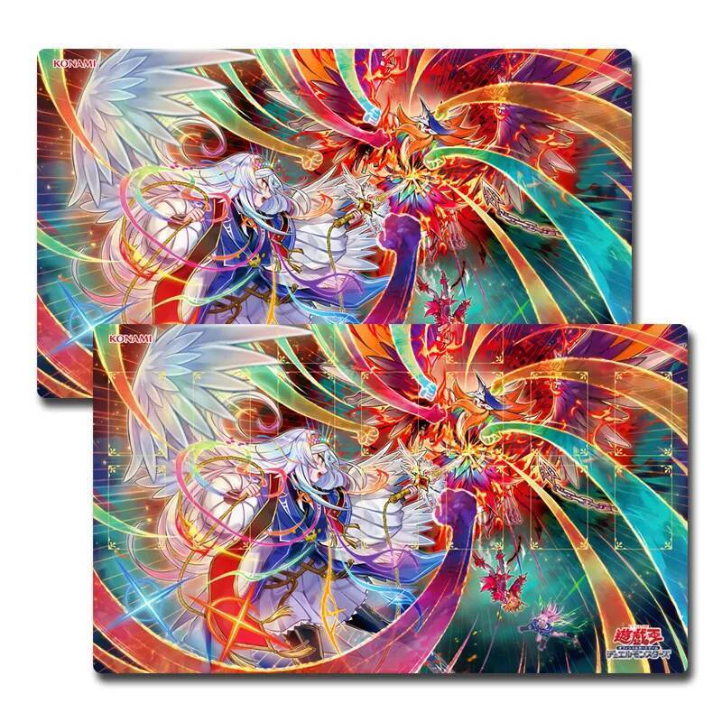 Yugioh Artmage Finmel Artmage Non Finito Play Mat Yu-Gi-Oh TCG OCG Trading Card Games Thảm Duel Plat