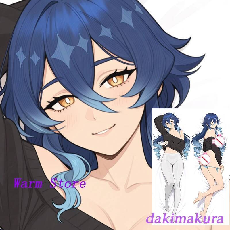 Dakimakura Anime Layla Genshin Impact Gối cơ thể cỡ thật in hai mặt