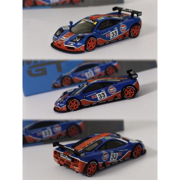 TSM MINI GT 1: 64 McLaren F1 GTR GULF Mẫu xe hợp kim