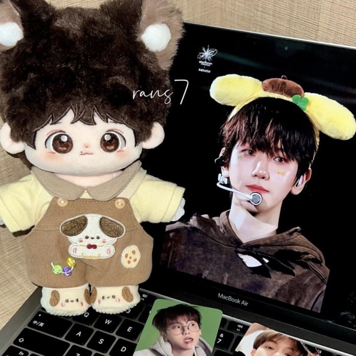 Baekhyun phụ kiện búp bê bông 20cm Baek Hyun  Chen Chanyeol D.O. hàng có sẵn mẫu mã khác biệt siêu