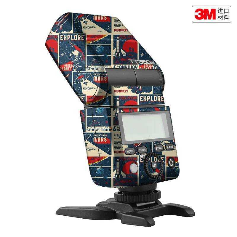Thích hợp cho phim bảo vệ đèn Flash Godox TT350 Godox tt350 Sticker Skin 3M