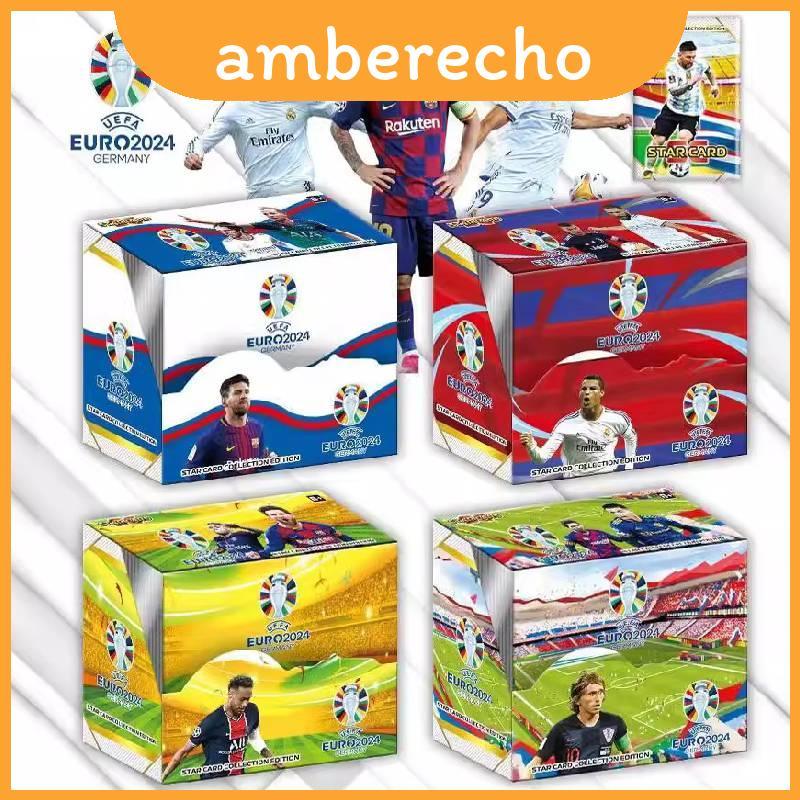 Topnotch Soccer Star Cards Cúp Châu Âu Messi Ronaldo Neymar Bộ bài chơi game sưu tầm