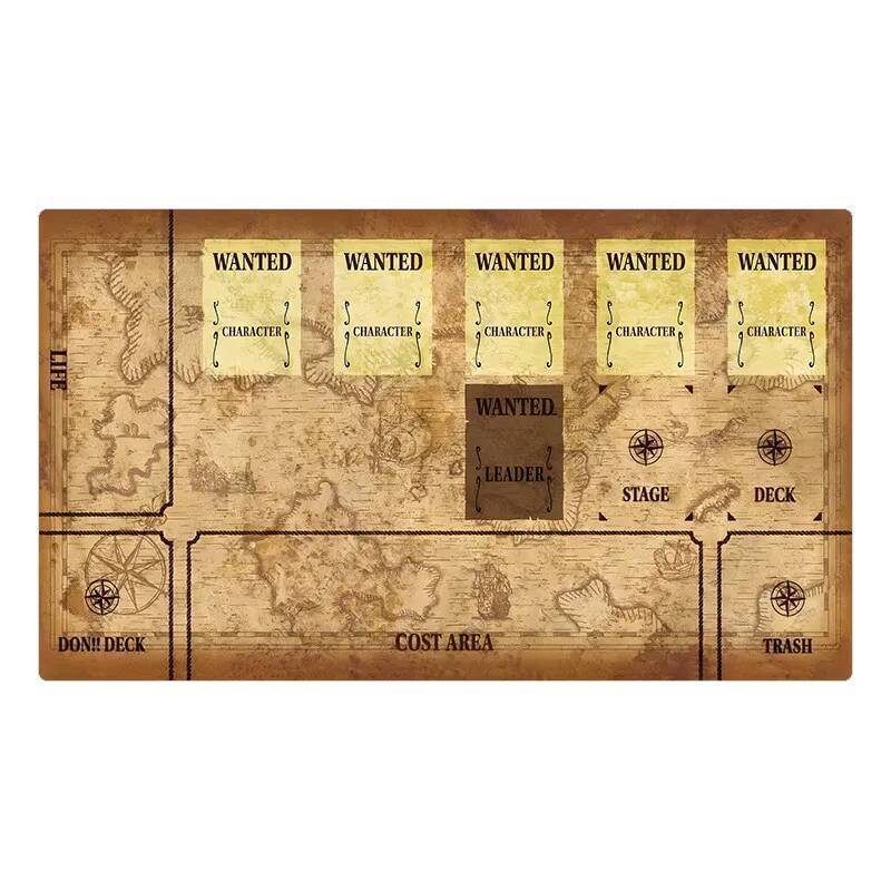 600X350mm One Piece Bản đồ cướp biển Series Diy Single Player Card Playmat OPCG Trading Card Game 2m