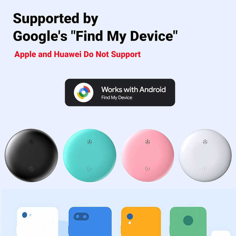 Google Find My Device Global Smart Locator Pet Tracker Item Finding Thích hợp cho Android