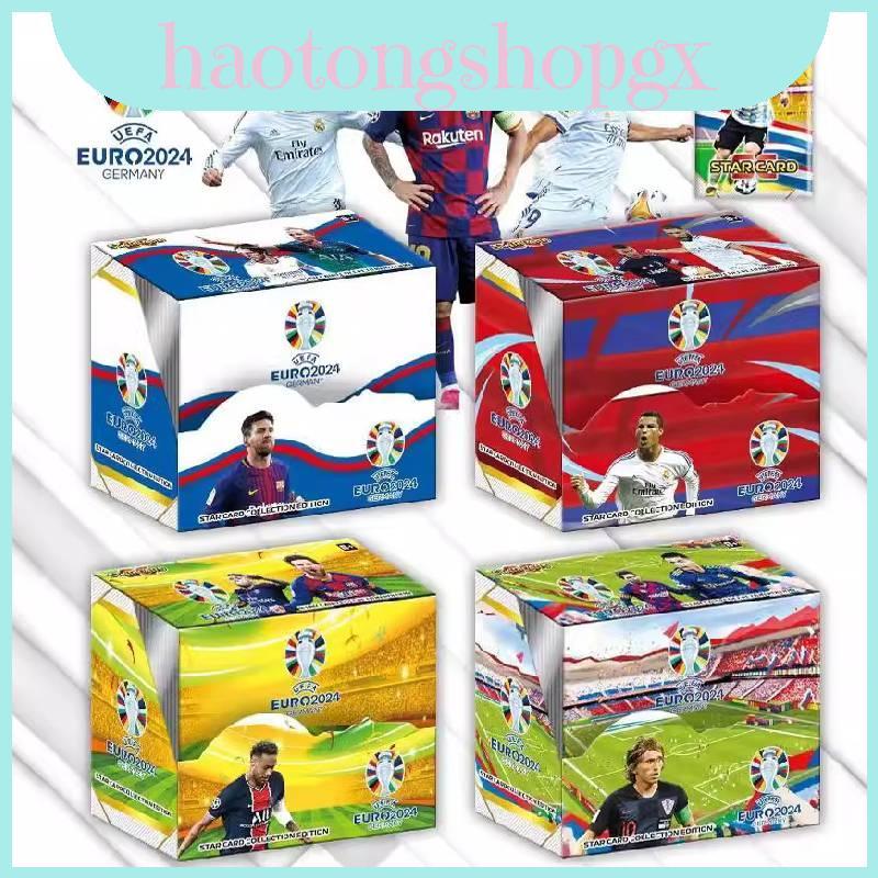 Topnotch Soccer Star Cards Cúp Châu Âu Messi Ronaldo Neymar Bộ bài chơi game sưu tầm