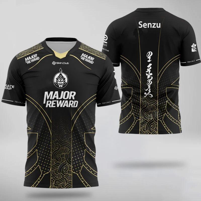 Mongolz CS2 Major 2025 Mongolz Team Competition Đồng phục Fan Áo thể thao cổ chữ V tùy chỉnh