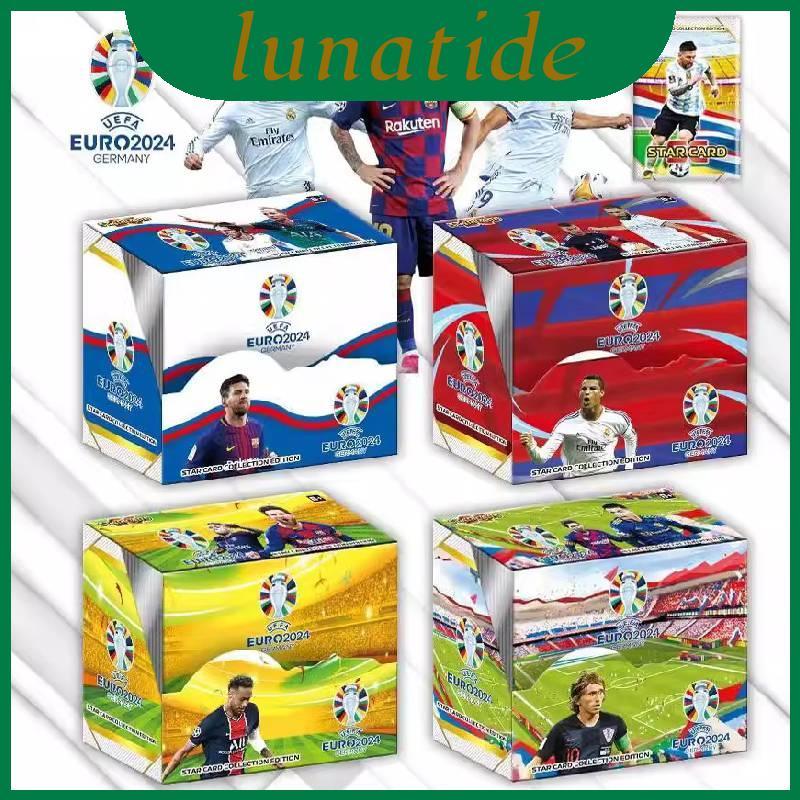 Topnotch Soccer Star Cards Cúp Châu Âu Messi Ronaldo Neymar Bộ bài chơi game sưu tầm
