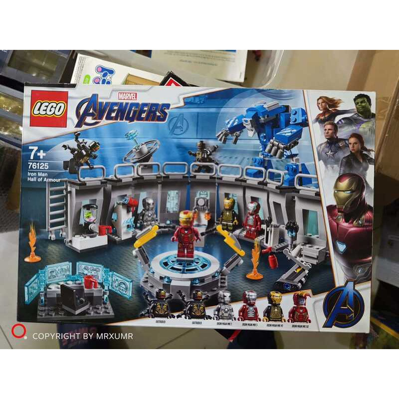 LEGO 76125 Căn cứ Người Sắt Avengers