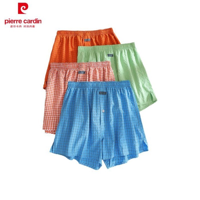 Pierre Cardin Pierre Cardin Quần Mũi Tên Nam Bộ Đồ Ngủ Kẻ Sọc Màu Kẹo, Không Giác Quan, Thoáng Khí, 