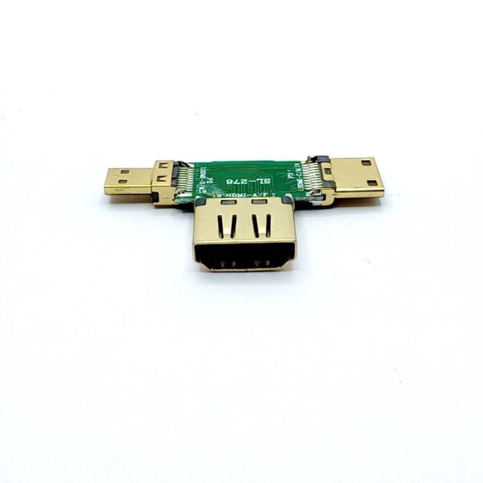 HDMI hdmiA Nữ D Nam C Nam HD Video Switcher Tee Chuyển Đổi Bảng Kiểm Tra HDMI MINI MICRO