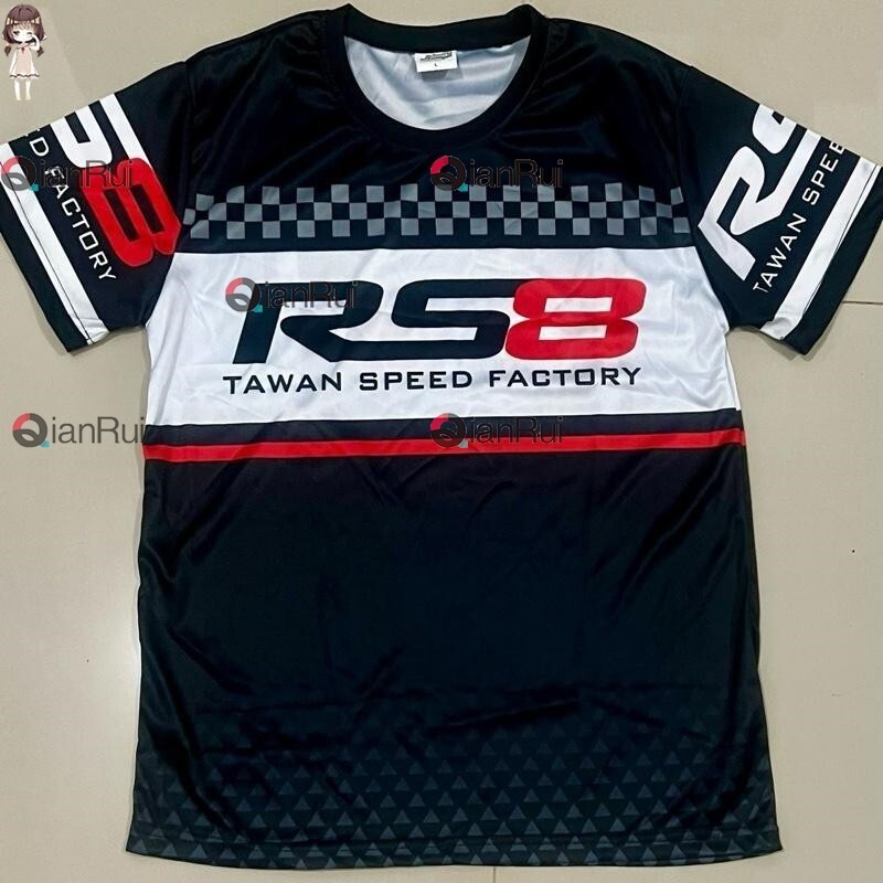 ÁO THUN MOTO RS8 ÁO THUN KHÔ NHANH (Tên tùy chỉnh miễn phí)‌
