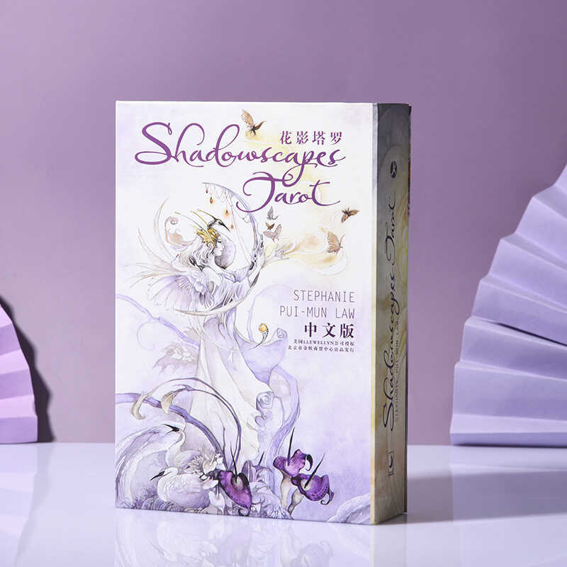 Flower Shadow Tarot Người Mới Bắt Đầu Trọn Bộ Cổ Điển Chính Hãng Waite Tarot Giới thiệu Board Game T