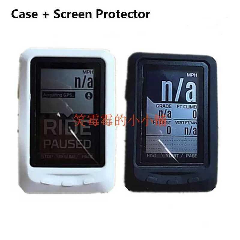 Wahoo ELEMNT Đồng hồ bấm giờ Vỏ bảo vệ wahoo ELEMNT One Code Watch Vỏ silicon Phim màn hình miễn phí