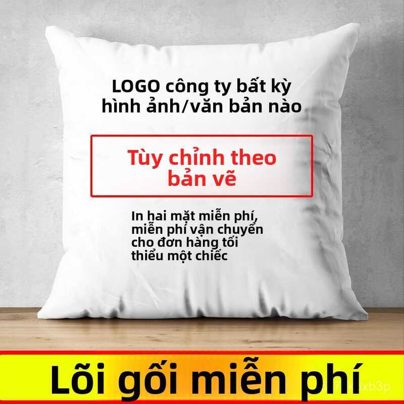 Gối ảnh tùy chỉnh, vỏ gối hai mặt có thể tùy chỉnh cho nam và nữ, quà sinh nhật, gối ngủ xe anime