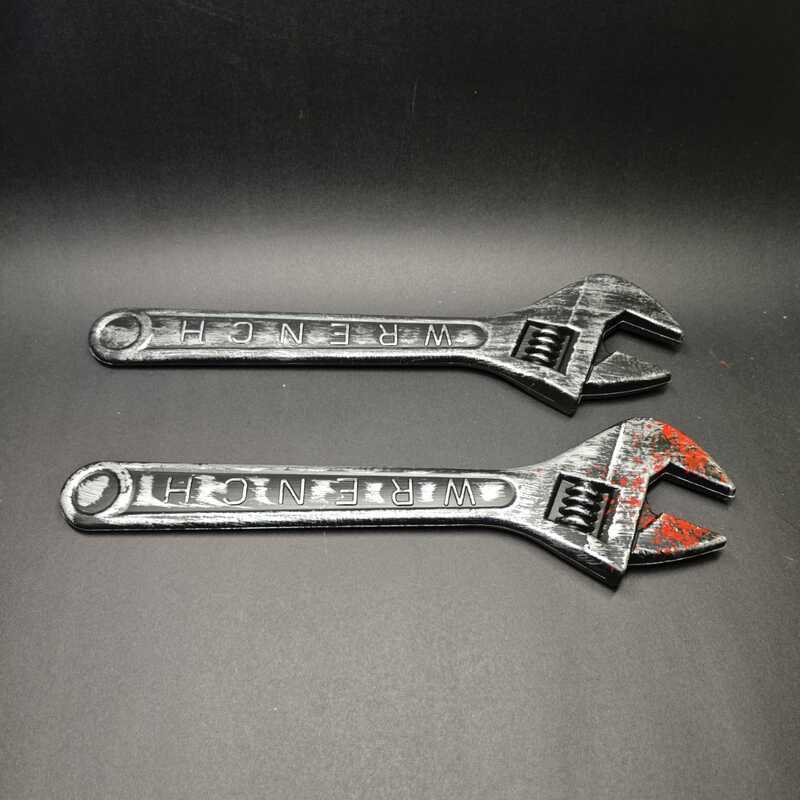 Chenzhi cos Đạo Cụ Làm Vườn Halloween Đạo Cụ Mô Phỏng Búa Trẻ Em Đạo Cụ Nhựa Búa Cờ Lê